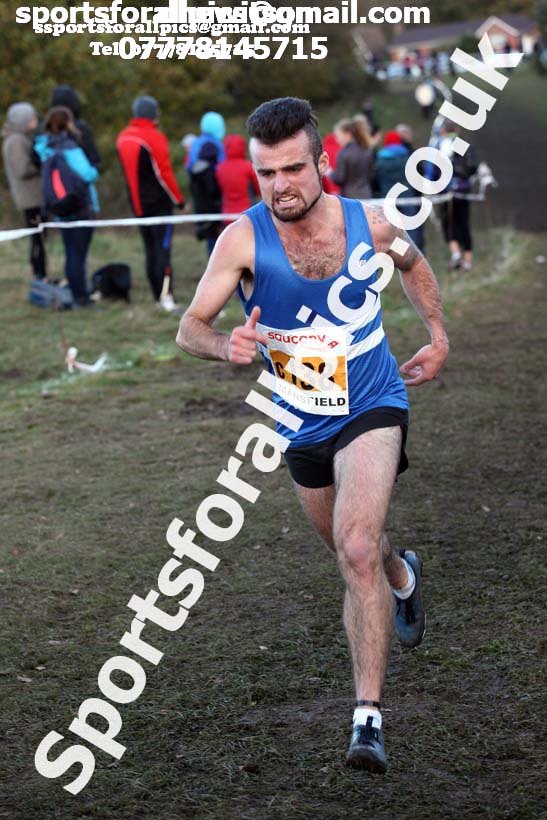 Senior mens National Cross Country Relay, Berry Hill Park, Mansfield. Photo:  David T. Hewitson/Sports for All Pics